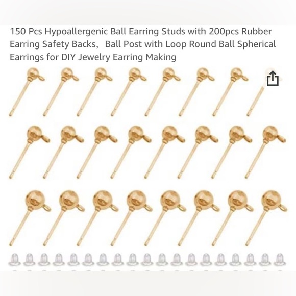 New Hand Crafted Bee 🐝 Earrings Post n’ Dangle - Picture 7 of 8